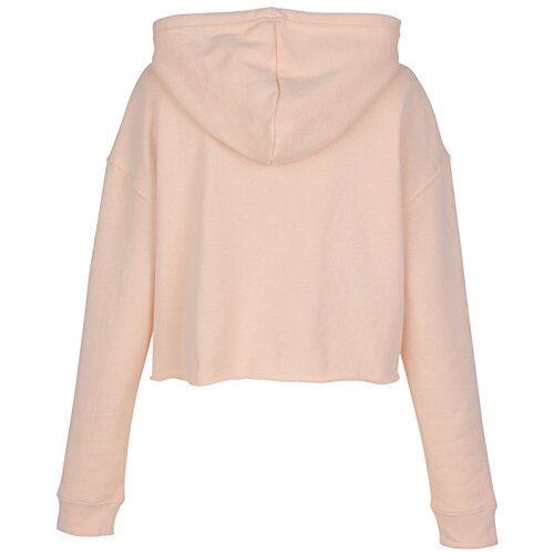 Additional Image 1 - a pink hoodie with a hood