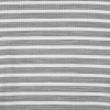 Additional Image 2 - a close up of a white and black striped fabric