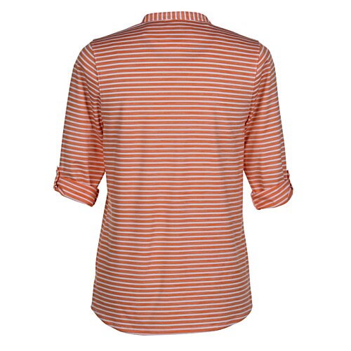 Additional Image 1 - a striped shirt on a white background