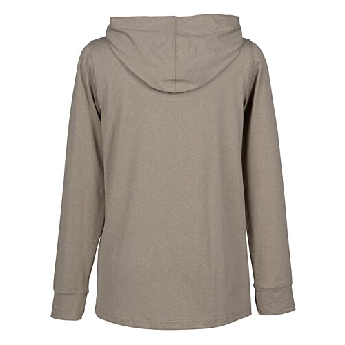 Additional Image 1 - a brown hooded sweatshirt