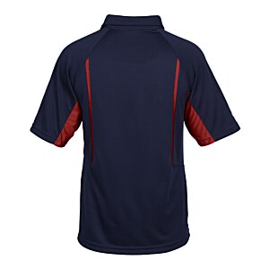 Additional Image 1 - a blue shirt with red stripes
