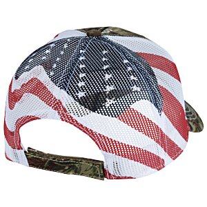Additional Image 2 - a hat with a flag design