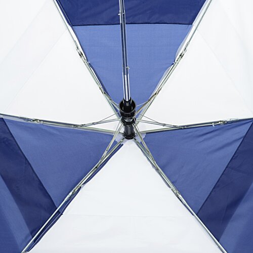 Additional Image 3 - a close up of a blue and white umbrella
