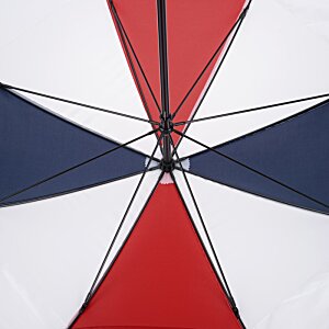 Additional Image 3 - a close up of a red white and blue umbrella