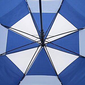 Additional Image 3 - a blue and white umbrella
