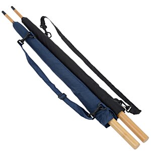 Additional Image 1 - a blue and black pencil case