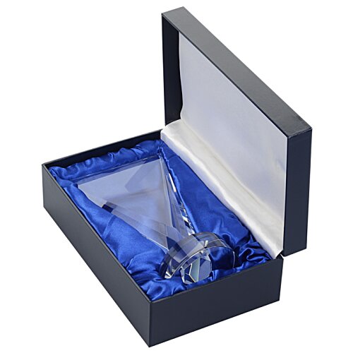 Additional Image 2 - a blue box with a clear lid