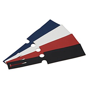Additional Image 2 - a red white and blue triangle