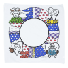 View Image 2 of 2 of Super Kid Color Me Bandana - Tooth Time