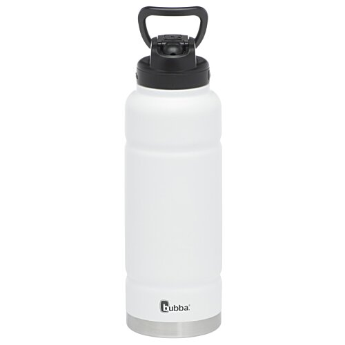 Additional Image 4 - a white water bottle with black lid