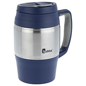 Additional Image 1 - a blue and silver thermos