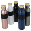 View Image 3 of 3 of Mondello Cork Twist Vacuum Bottle - 18 oz.
