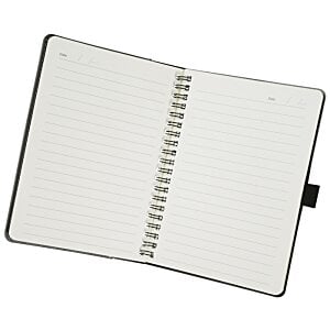 Additional Image 2 - a white notebook with a black handle