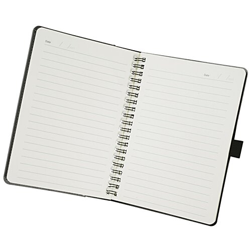 Additional Image 2 - a white notebook with a black handle