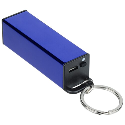 Additional Image 4 - a blue rectangular object with a key chain