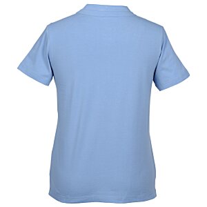 Additional Image 1 - a blue shirt on a white background