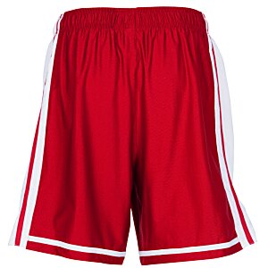 Additional Image 2 - a red shorts with white stripes