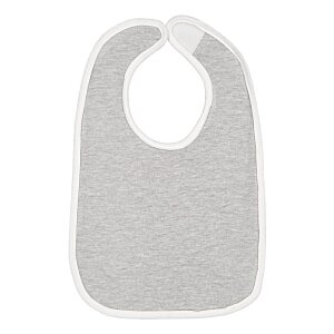 Additional Image 1 - a white bib with a hole
