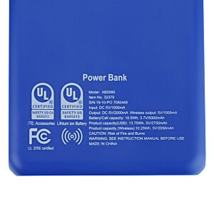 a blue square object with white text