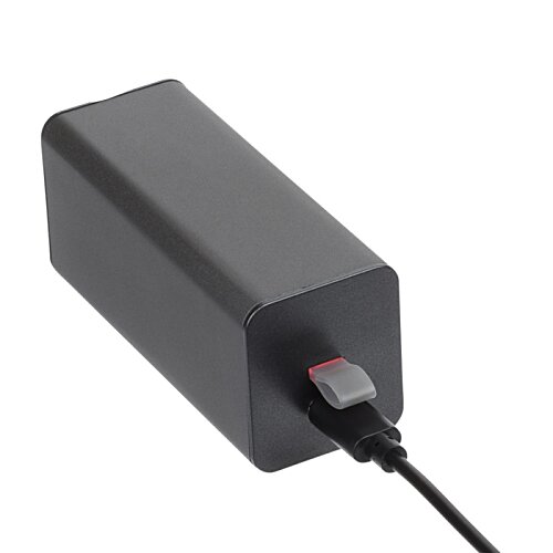 Additional Image 4 - a black rectangular object with a cord