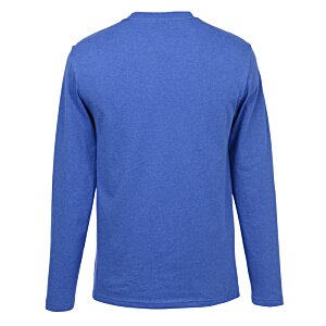 Additional Image 1 - a blue long sleeved shirt