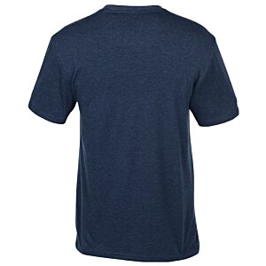 Additional Image 1 - a back of a blue shirt
