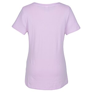 Additional Image 1 - a purple t-shirt on a white background