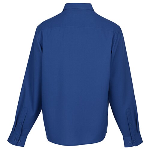 Additional Image 1 - a blue shirt with long sleeves