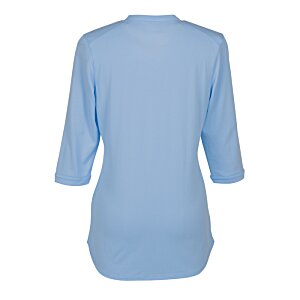 Additional Image 1 - a blue shirt with a white background