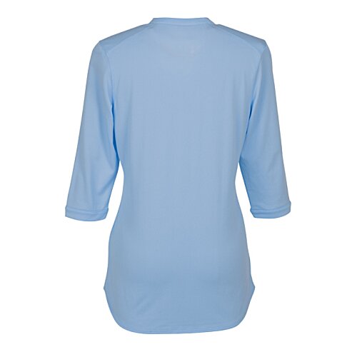Additional Image 1 - a blue shirt with a white background