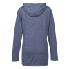 View Image 2 of 3 of Electric Tri-Blend Wicking Hooded Tee - Ladies'