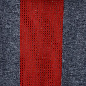 Additional Image 2 - a red stripe on a grey shirt