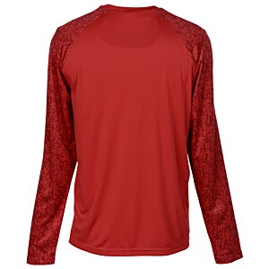 Additional Image 1 - a red long sleeved shirt