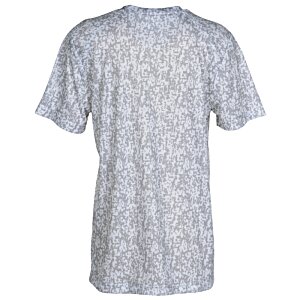 Additional Image 1 - a back of a grey shirt