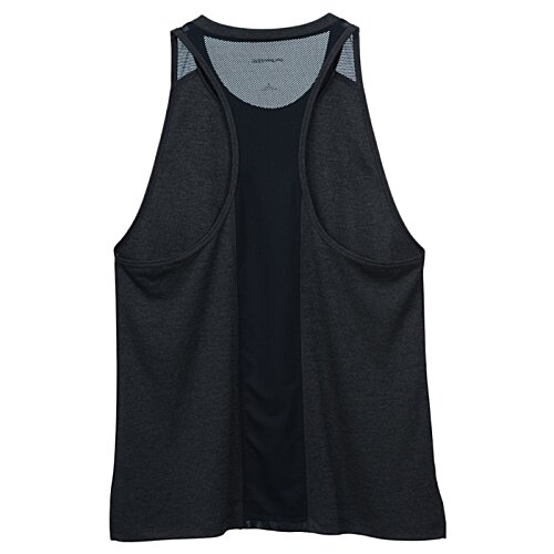 Additional Image 1 - a black tank top with a black strap