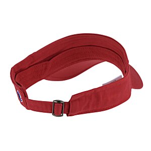 Additional Image 1 - a red hat with a black buckle