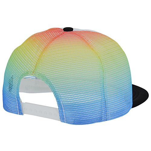 Additional Image 1 - a rainbow colored hat on a white background
