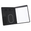 View Image 4 of 7 of Vienna Satin Touch Wireless Charging Padfolio