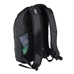 Additional Image 2 - a black backpack with straps