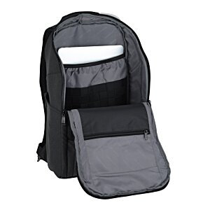 Additional Image 4 - a grey and black backpack