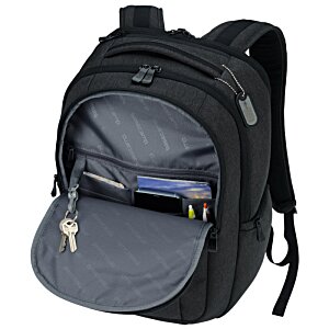 Additional Image 2 - a black backpack with a pocket