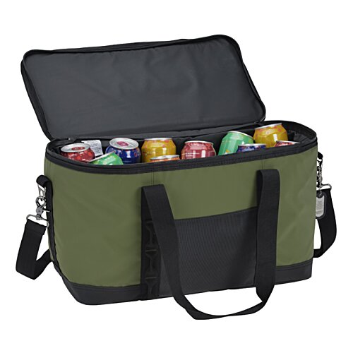 Additional Image 1 - a green and black cooler bag
