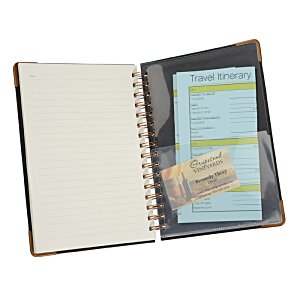 Additional Image 1 - a notebook with a spiral bound cover