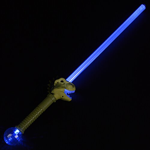 Additional Image 3 - a blue light saber in the dark