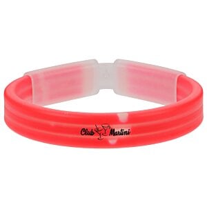 Additional Image 1 - a red and white bracelet