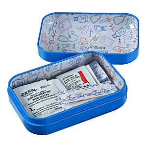 Additional Image 2 - a blue plastic container with a small object inside