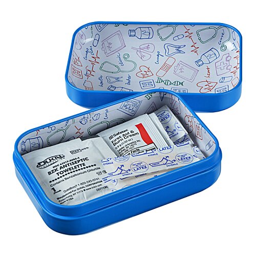 Additional Image 2 - a blue plastic container with a small object inside