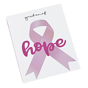 Additional Image 4 - a pink ribbon on a white background