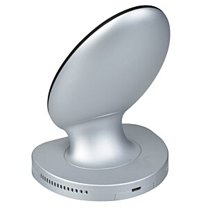 Additional Image 1 - a silver object with a round base