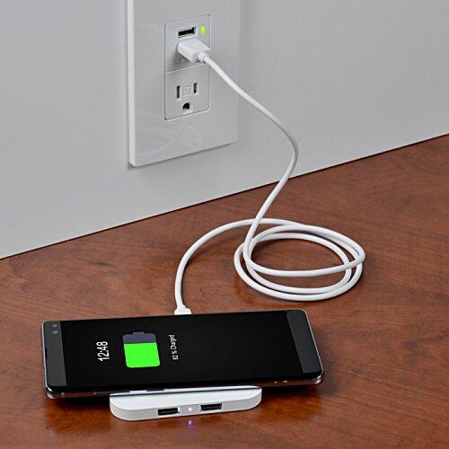 Additional Image 2 - a cell phone charging on a table